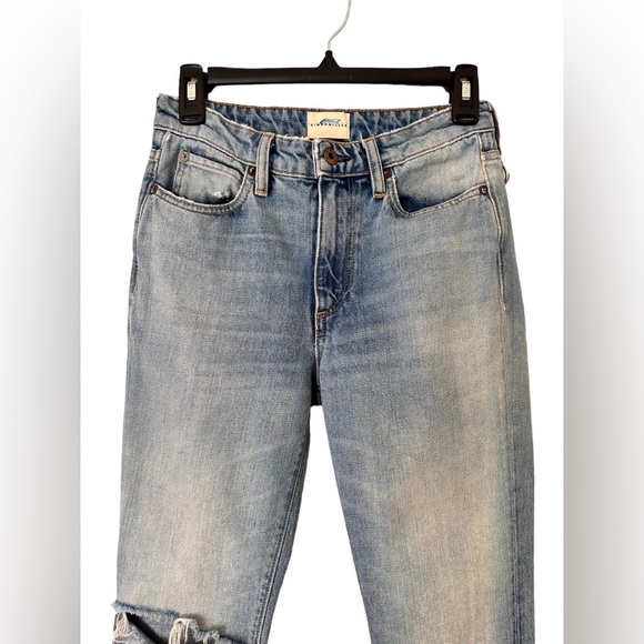 Simon Miller High Waist Straight Leg Distressed Jeans Size 26 - Picture 8 of 8